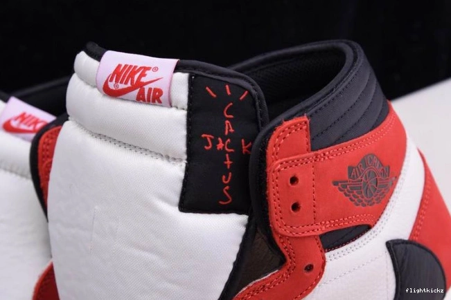 100(RED) AIR CD4487 TRAVIS HIGH X 1 RETRO JORDAN - SCOTT OG 1009
